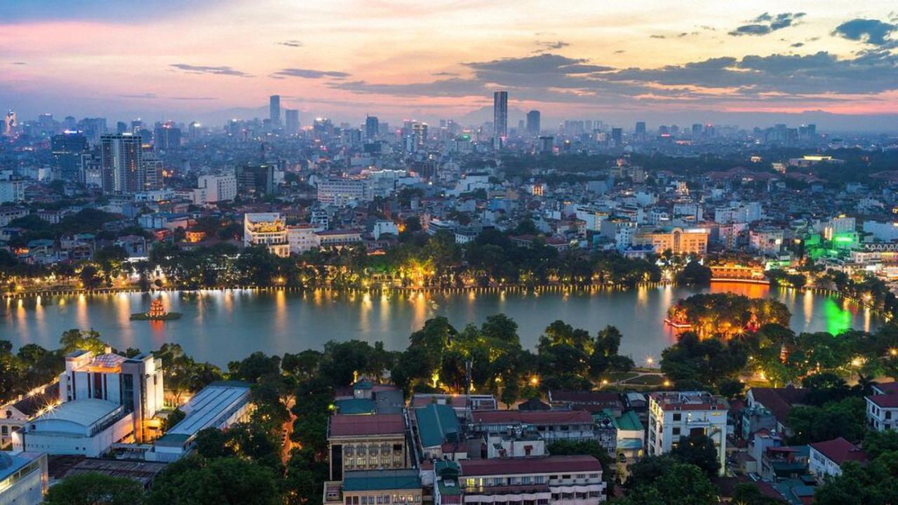 Galaxy Hanoi Hotel & Apartment - 12 Ngo 80 Tran Duy Hung ภายนอก รูปภาพ